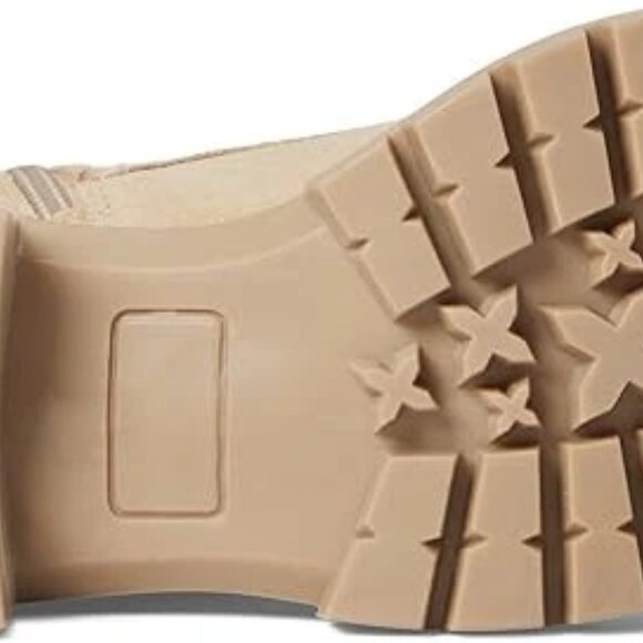 Steve Madden Jamisyn Sand Suede Fashion Lace Up Ankle Chunky Combat Boots 8 NWOB - Picture 3 of 6